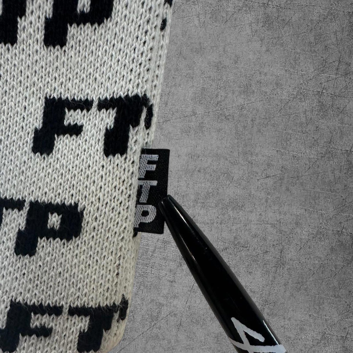 FTP All over Print White Ski Mask