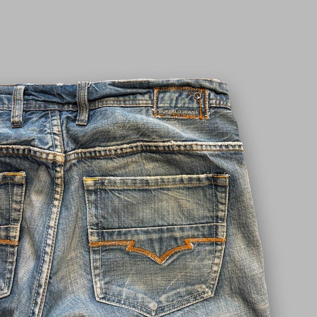 Y2K Buffalo Faded Bootleg Jeans - 36