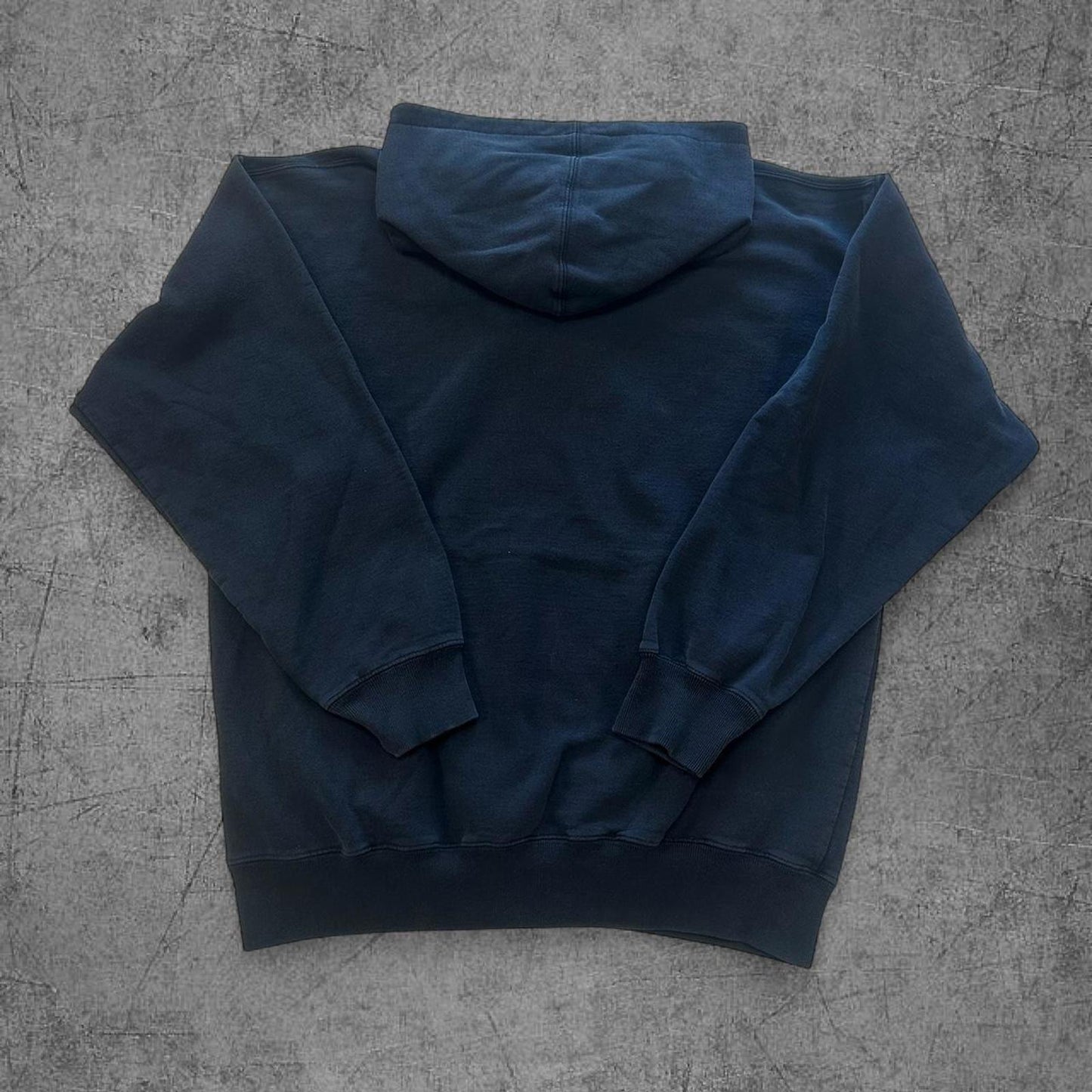 Vintage 90s Planet Earth Boarding Hoodie - L