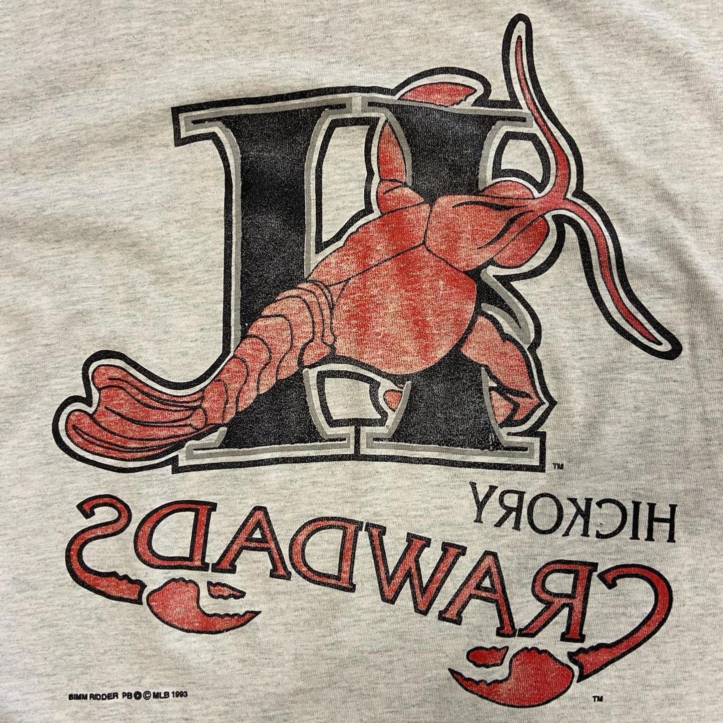 1993 Hickory Crawdads Tee - M