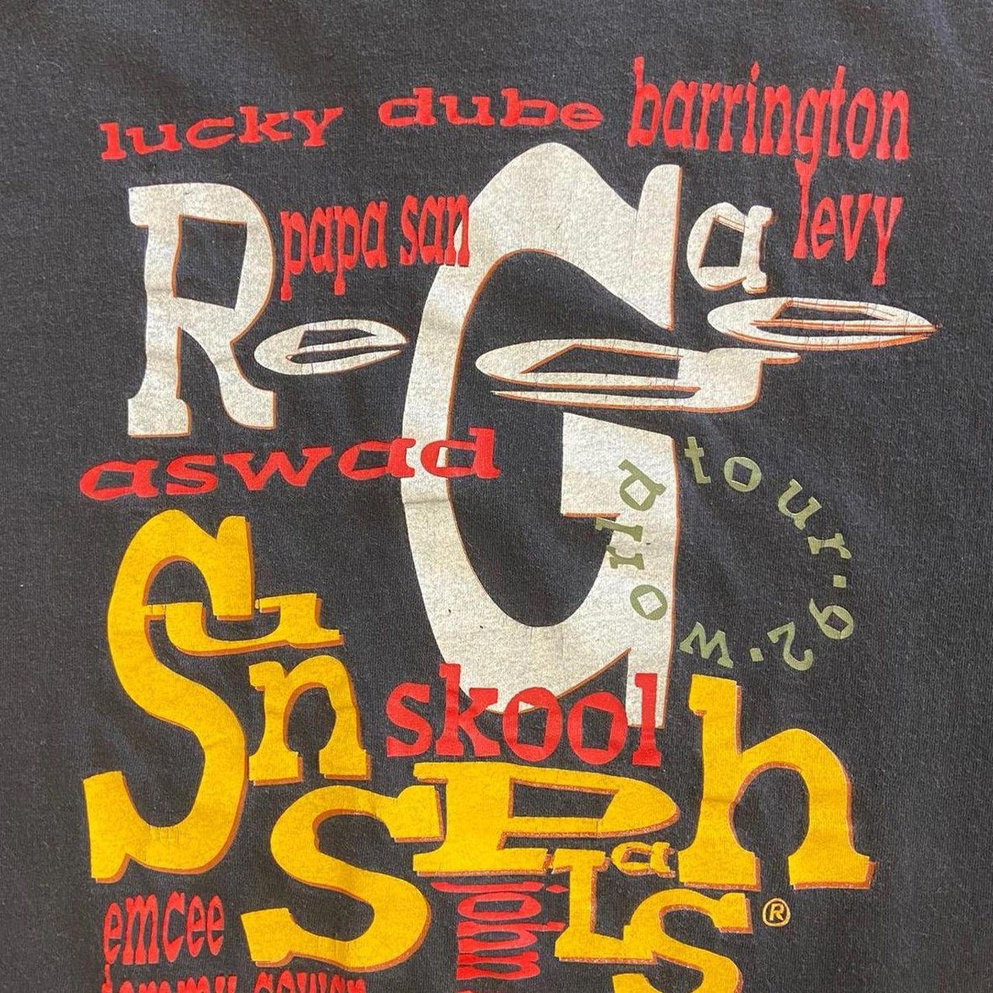 Vintage 1992 Reggae Sun Splash Tour Tee - XL