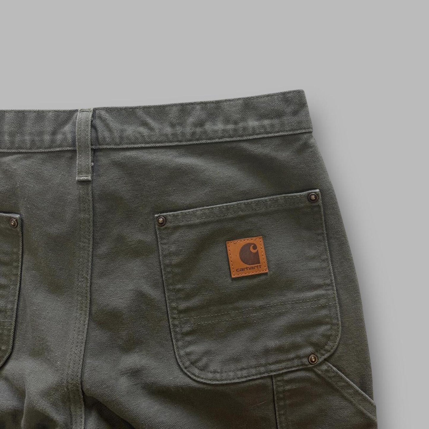 Moss green Carhratt Double knee - 30