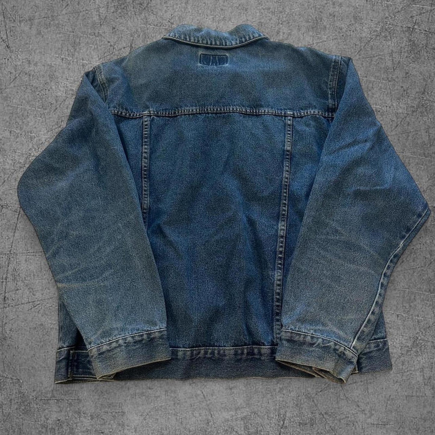 Vintage Lee Faded Denim Jacket - XL