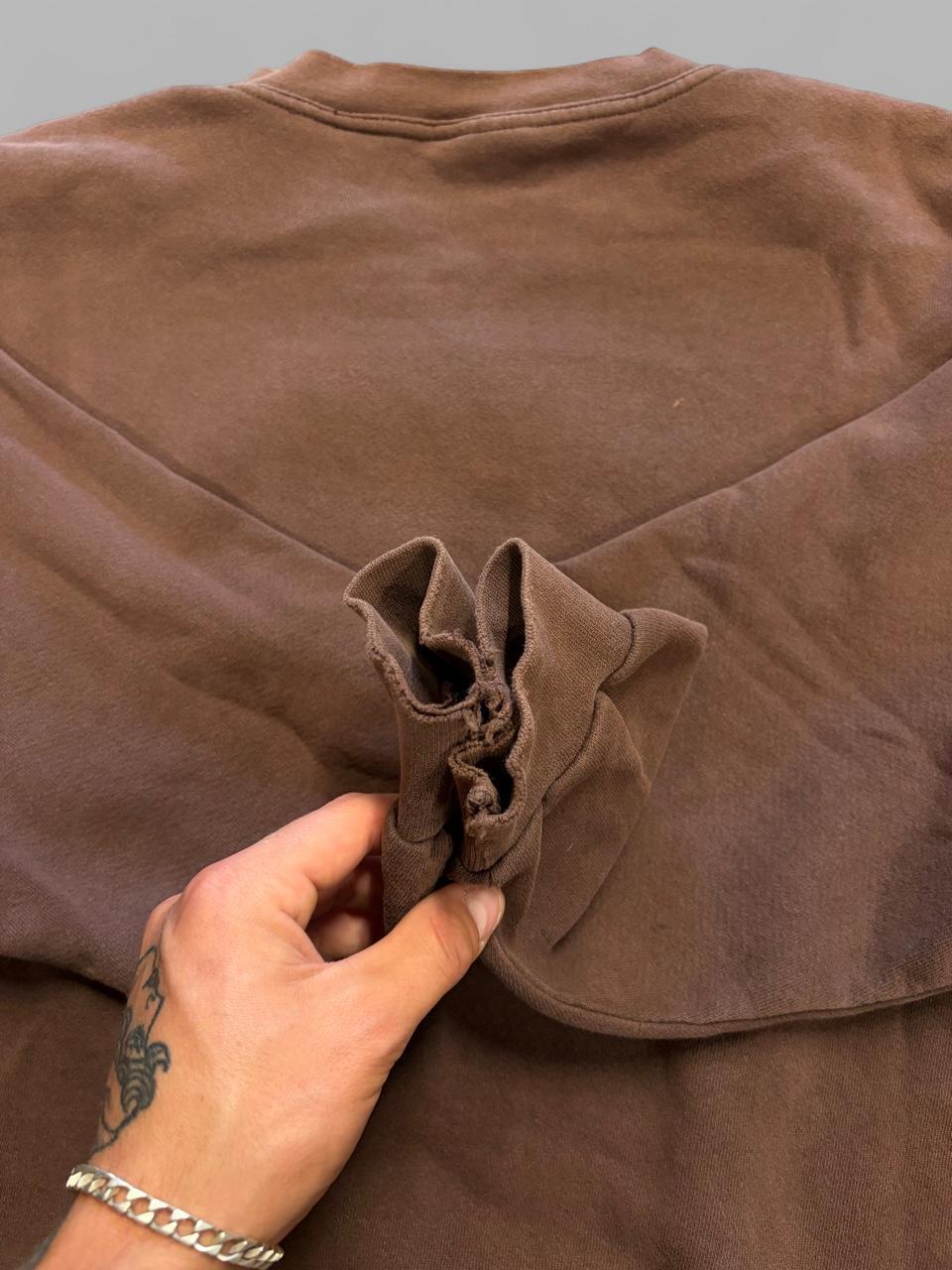 Vintage 90s Nike Faded Brown Crewneck - XL