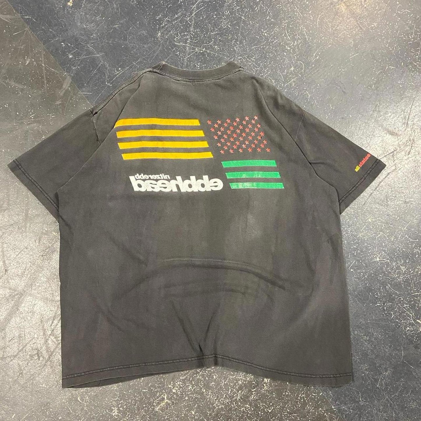 1991 Faded Nitzerebb Ebbhead Euro Tour Tee - XL