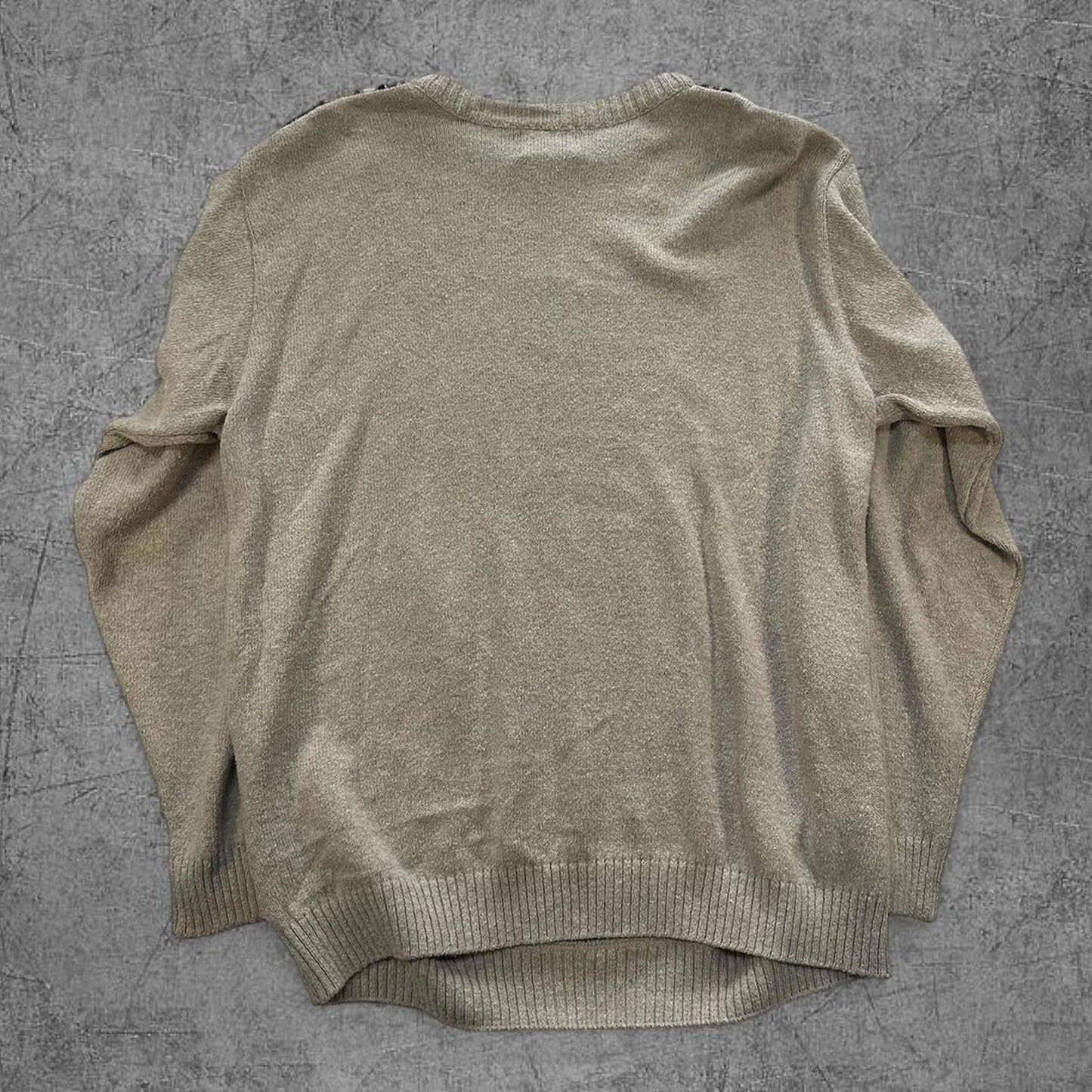 Vintage 90s London Fog 3D Knit - L