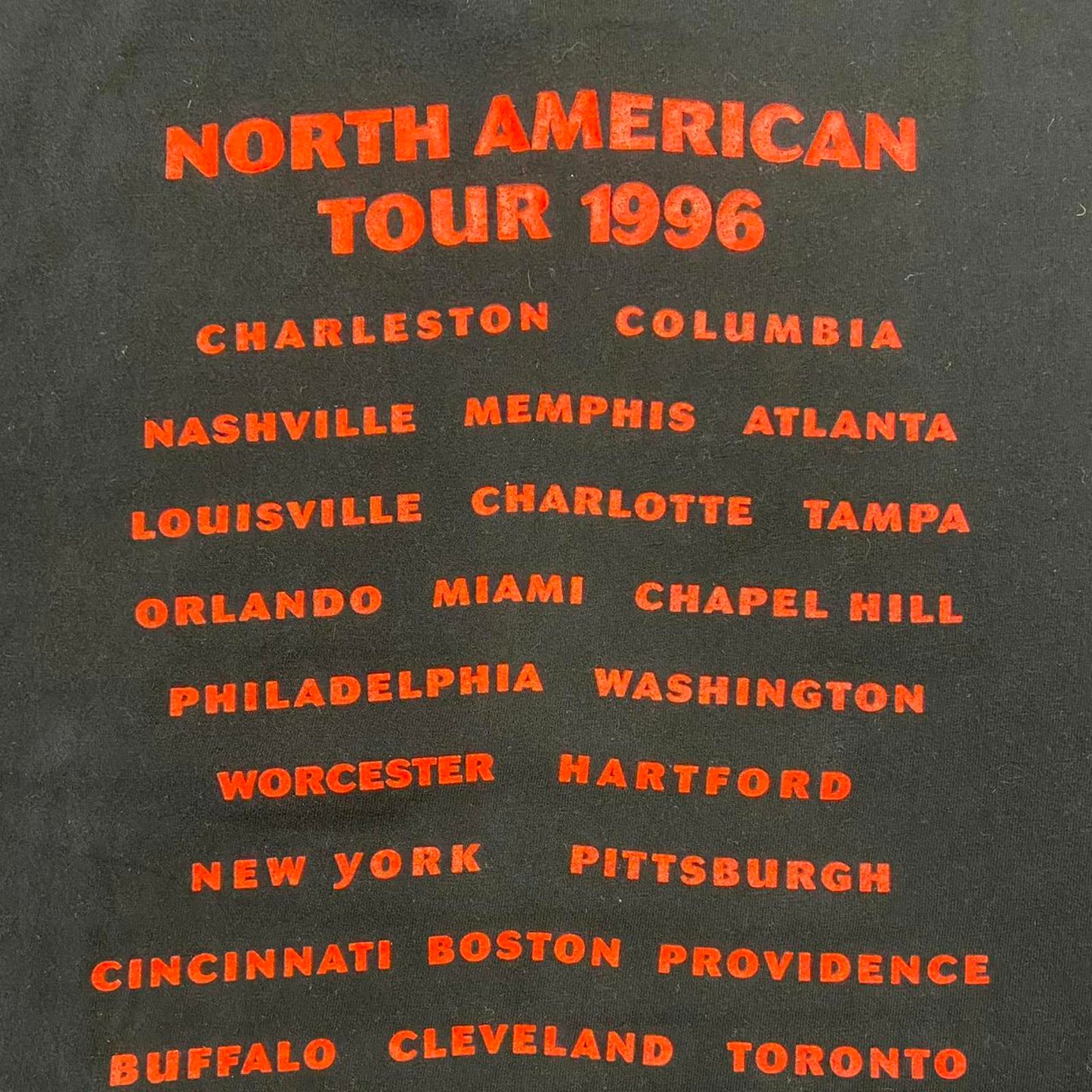 Vintage 1996 Bob Segaer Silver Bullet Band Tour Tee - L