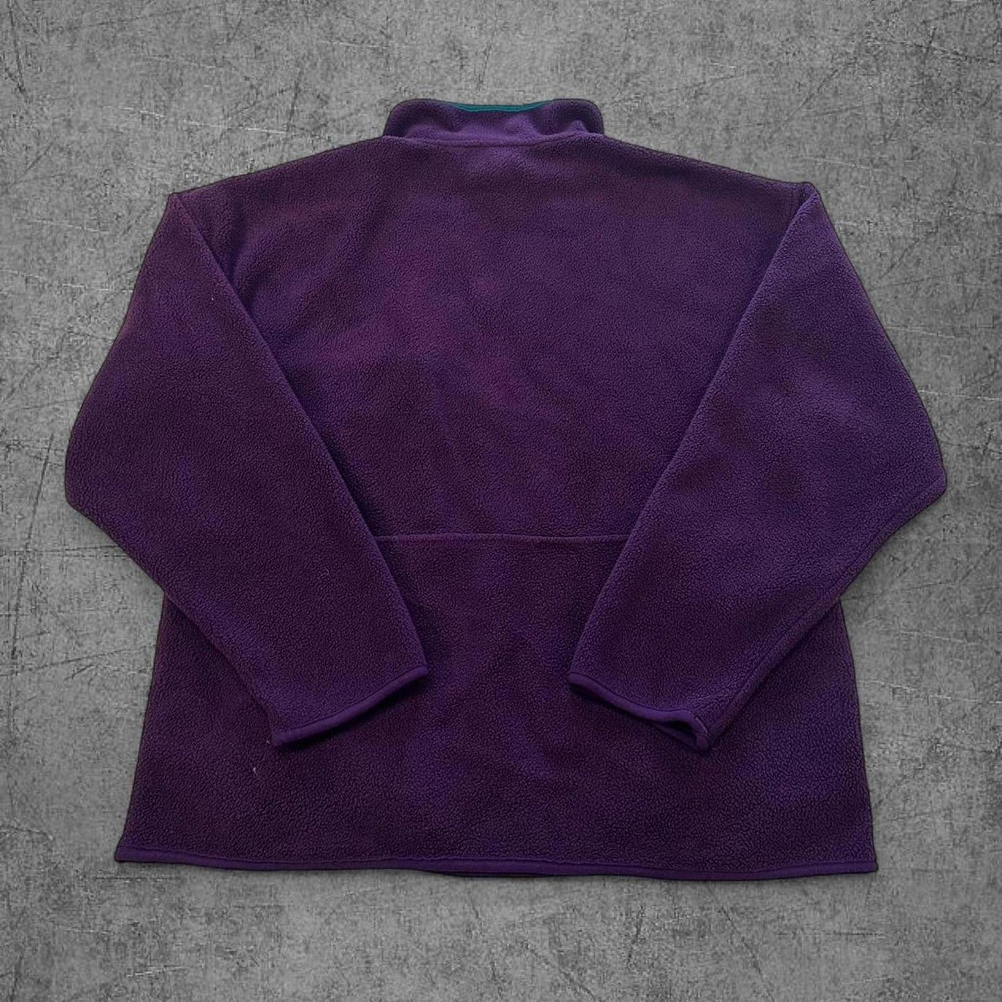 Vintage 90s Eddie Bauer Purple 1/2 Zip Fleece - M