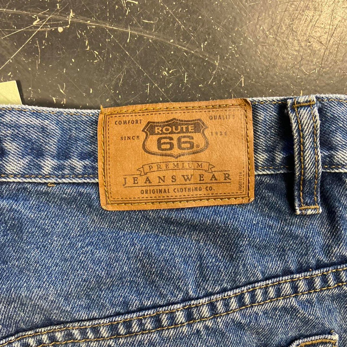 Vintage Route 66 Jorts - 32