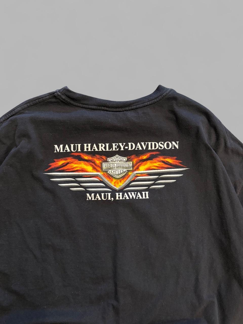 2006 Maui Hawaii Harley Davidson Skull Tee - XXL