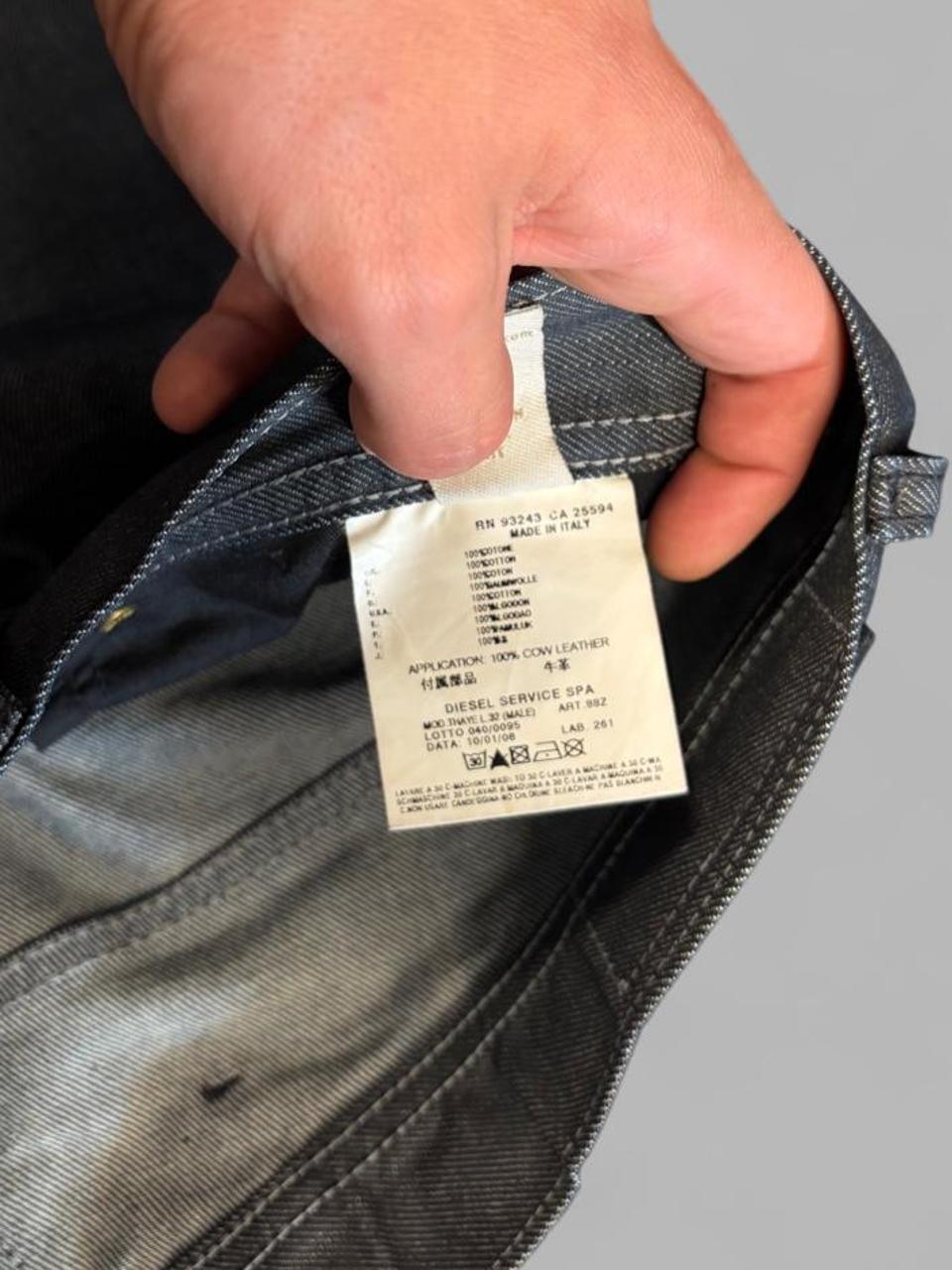 Y2K Dark Wash Thaye Diesel Denim - 36