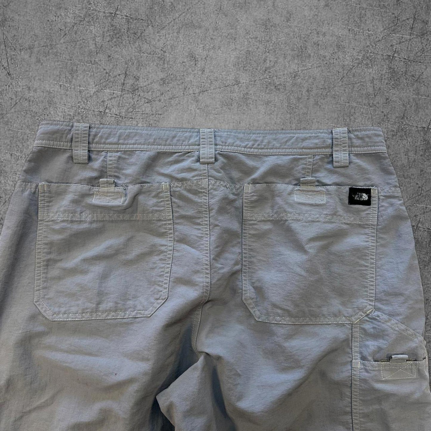 North Face Grey Double Knee Hiking Pants - 38