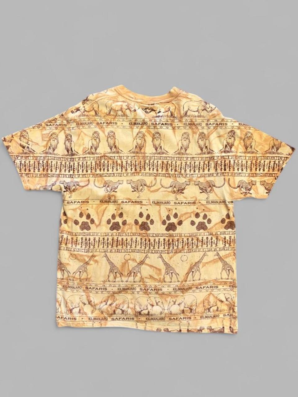 Vintage 90s Disney Safari AOP Tee - XL