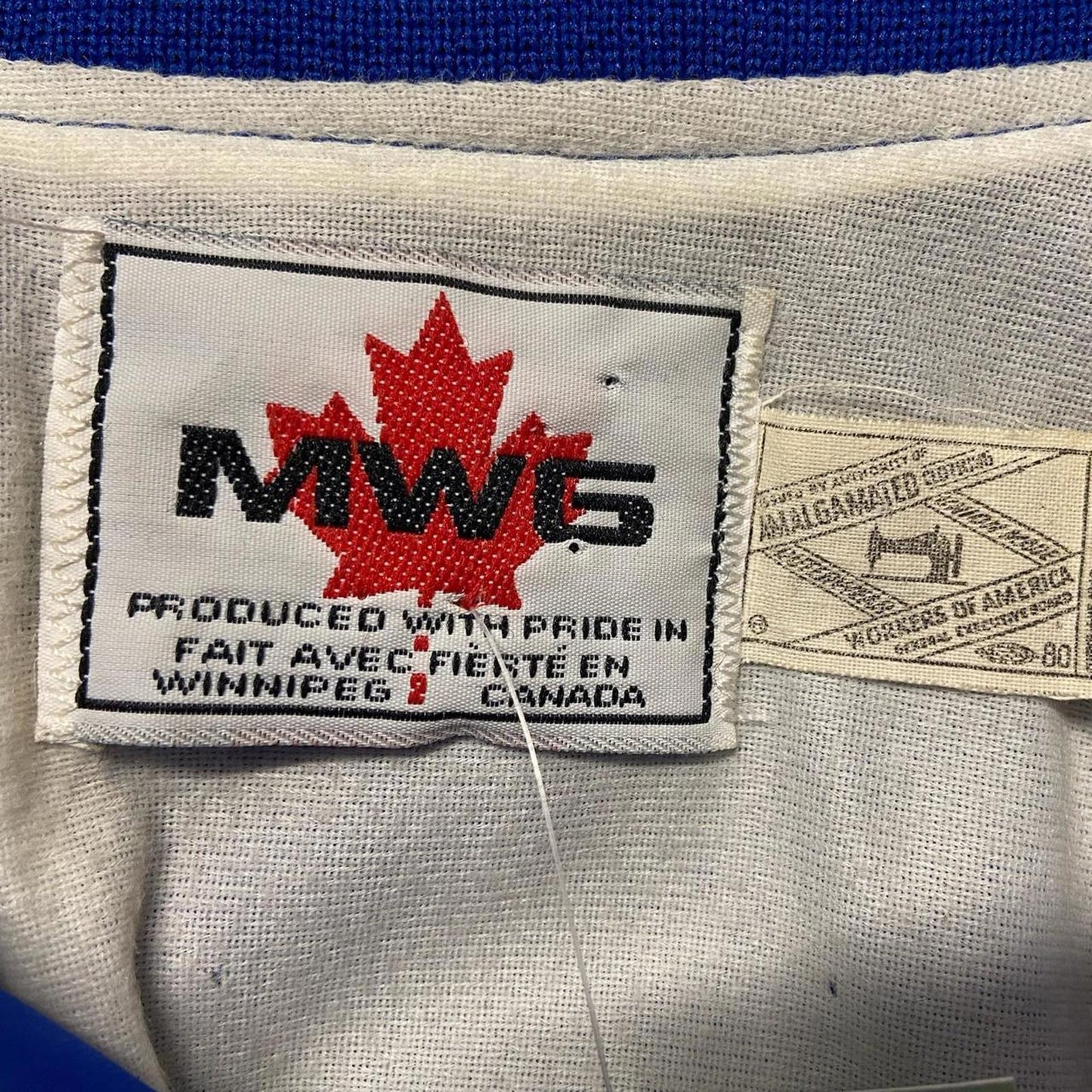 80s Blue Canadian ILWU Jacket - M