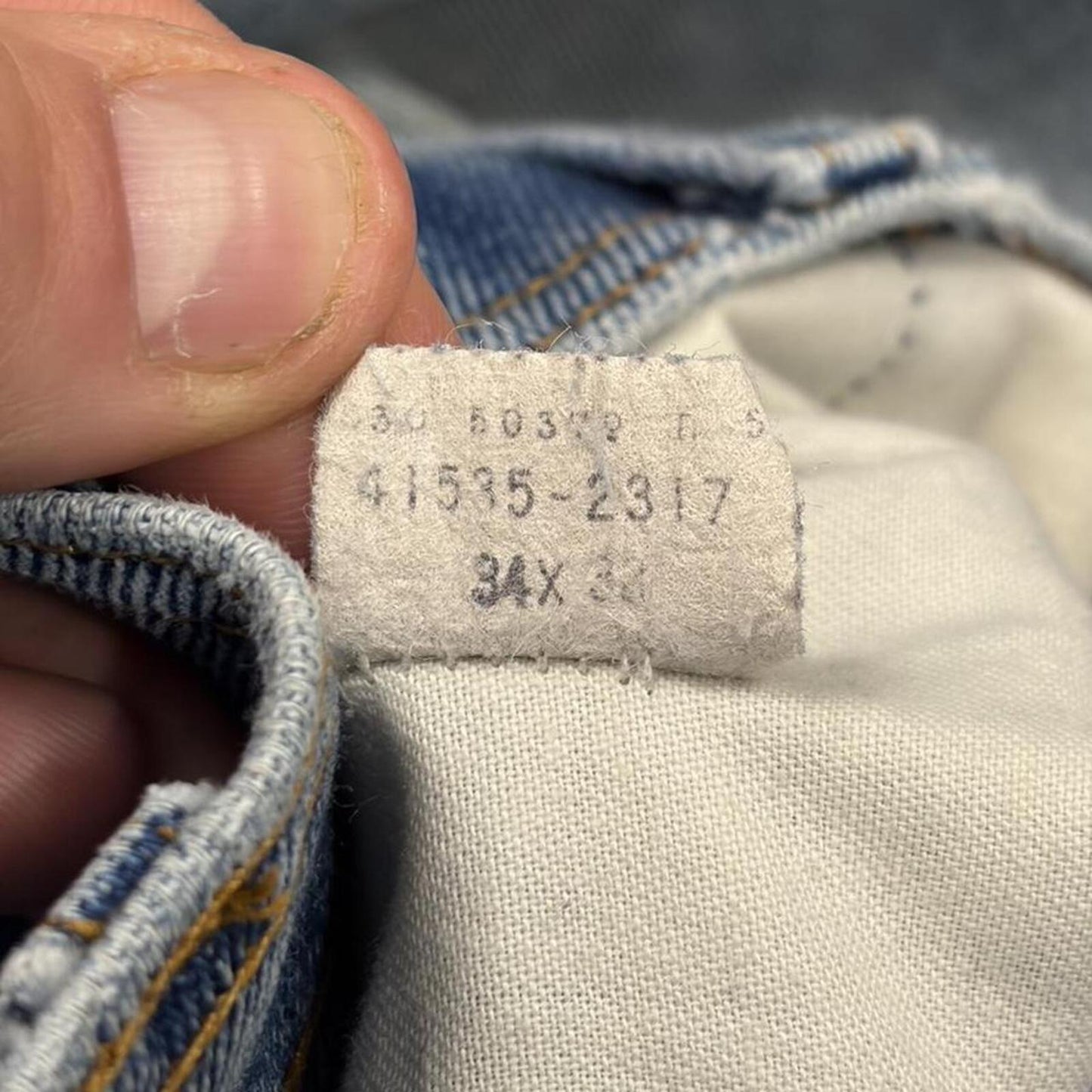 Vintage 1979 Levi 207 Orange Tab Bootcut Jeans - 33