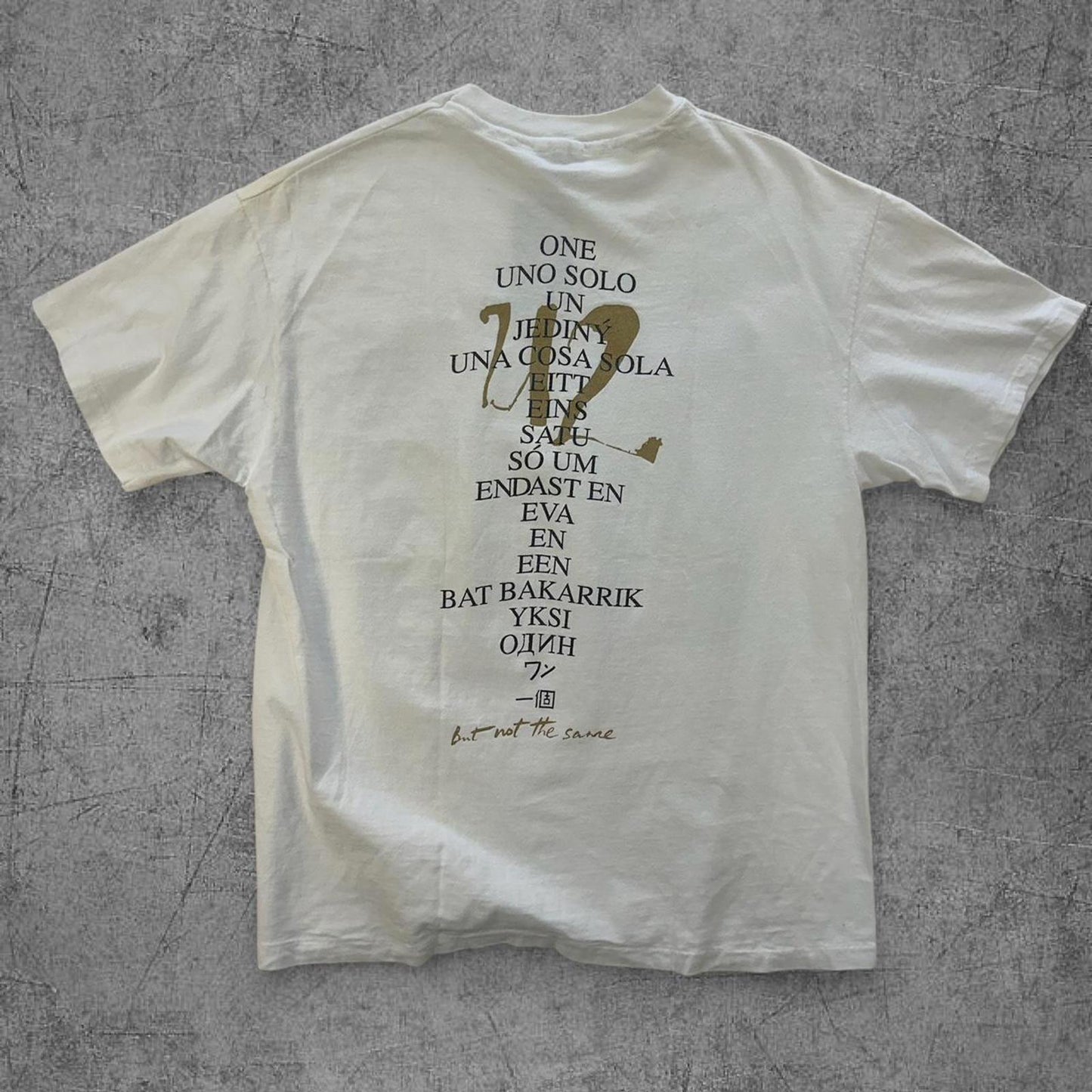 Vintage 1991 U2 Smell the Flowers Tour Tee - L