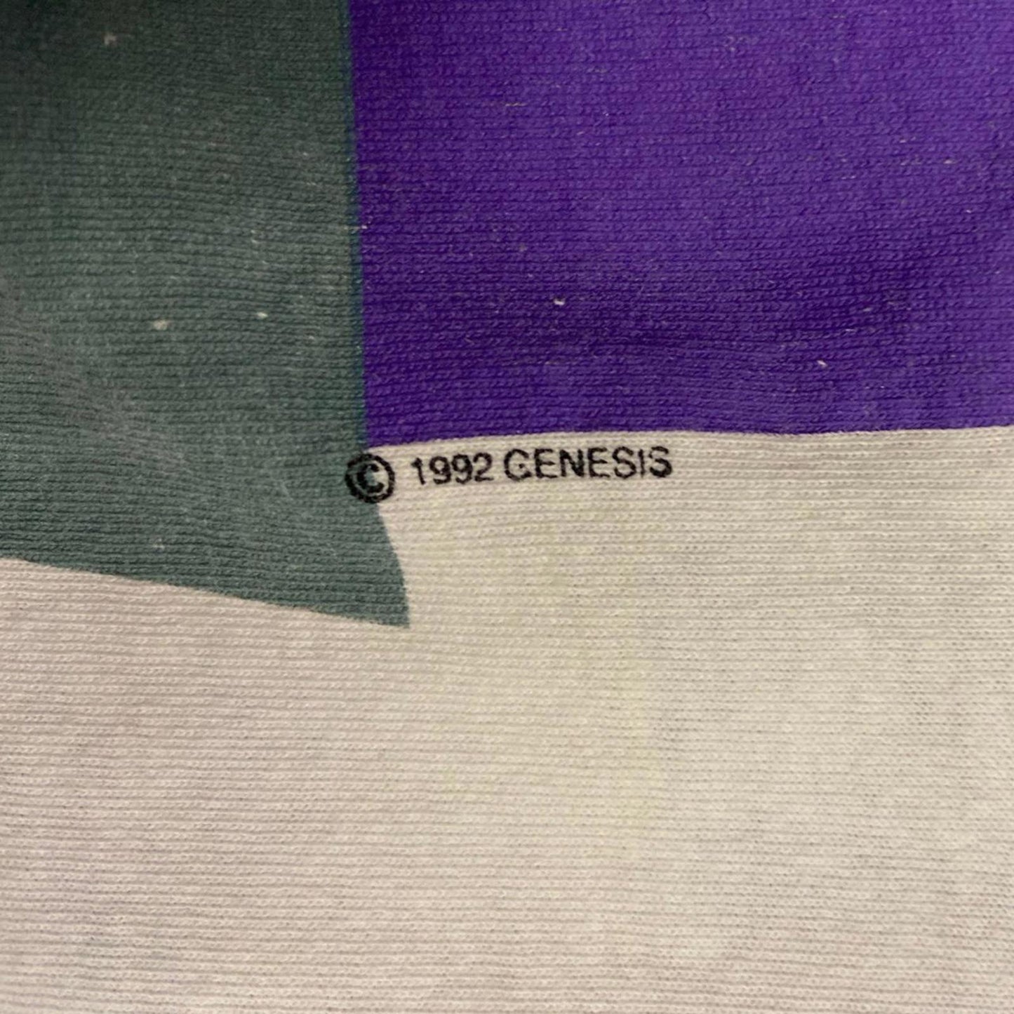 Vintage 1992 Genesis Night Sky Tour Tee - XL