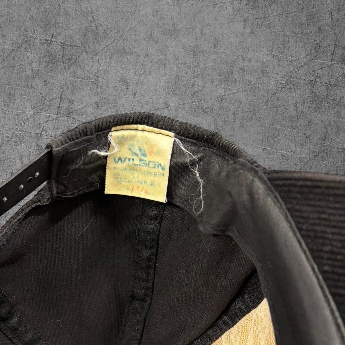 90s Vancouver Canucks Skate Logo Anniversary Corduroy Cap