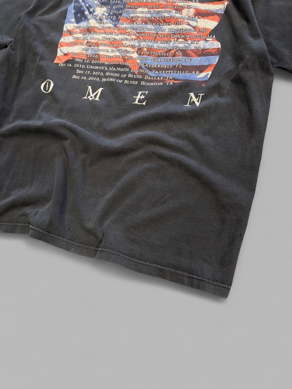 2010 Soulfly Omen Metal Tour Tee - L