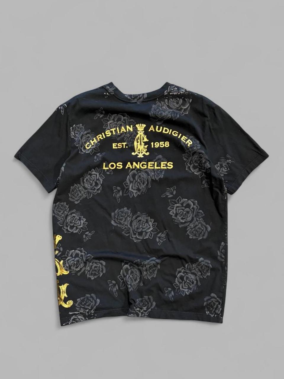 Y2K Christian Audigier Ed Hardy Tee - L