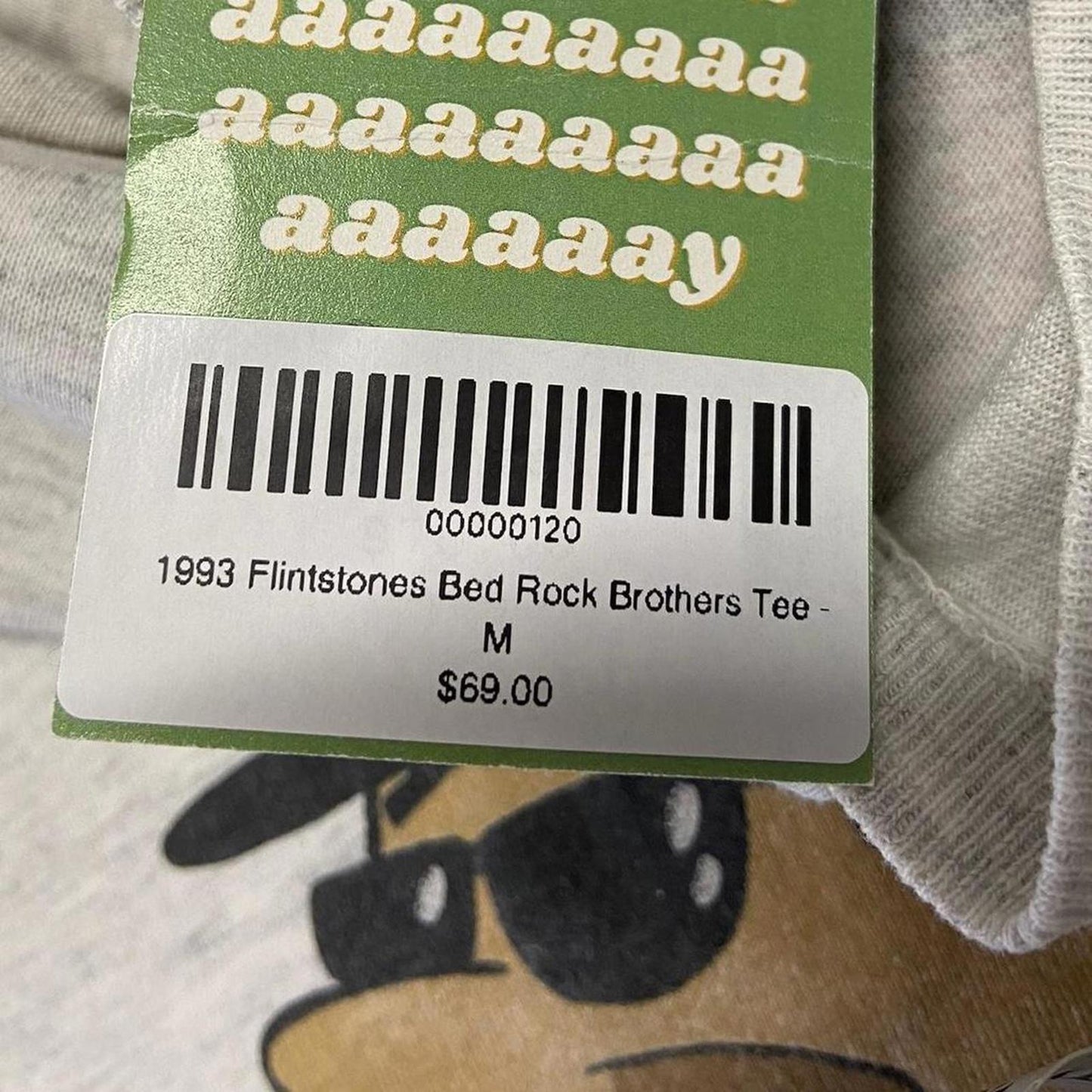 1993 Flintstones Bedrock Brothers Tee - M