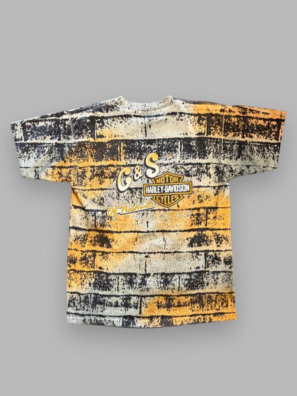 Vintage 1996 Harley Davidson Nashville AOP Tee - XL