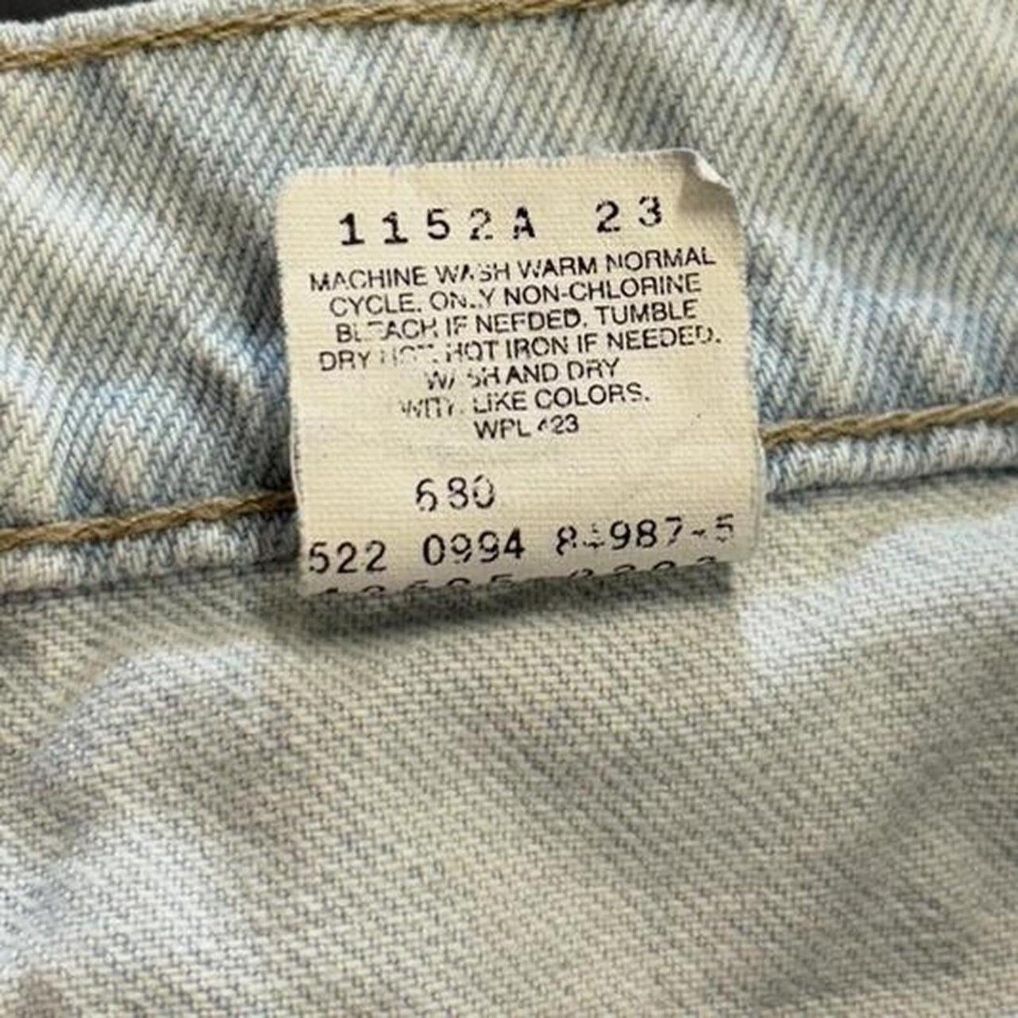 1994 MiUSA Levi 505 Orange Tabs - 34