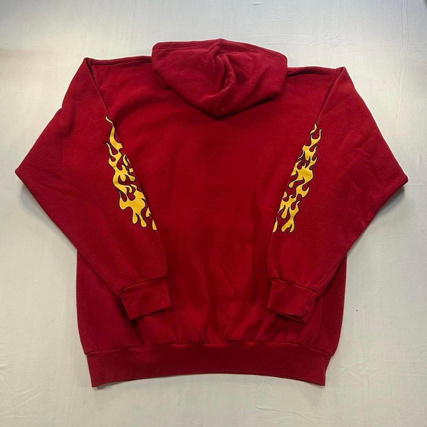 Vintage Snake Eyes Flame Hoodie - L
