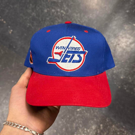 Vintage 90s Sports Specialties Winnipeg Jets NHL Hat