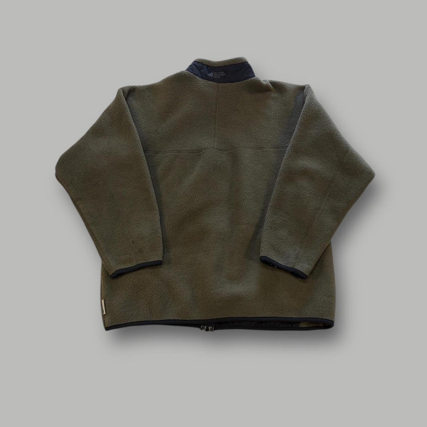 Vintage MEC olive Zip up fleece.- M
