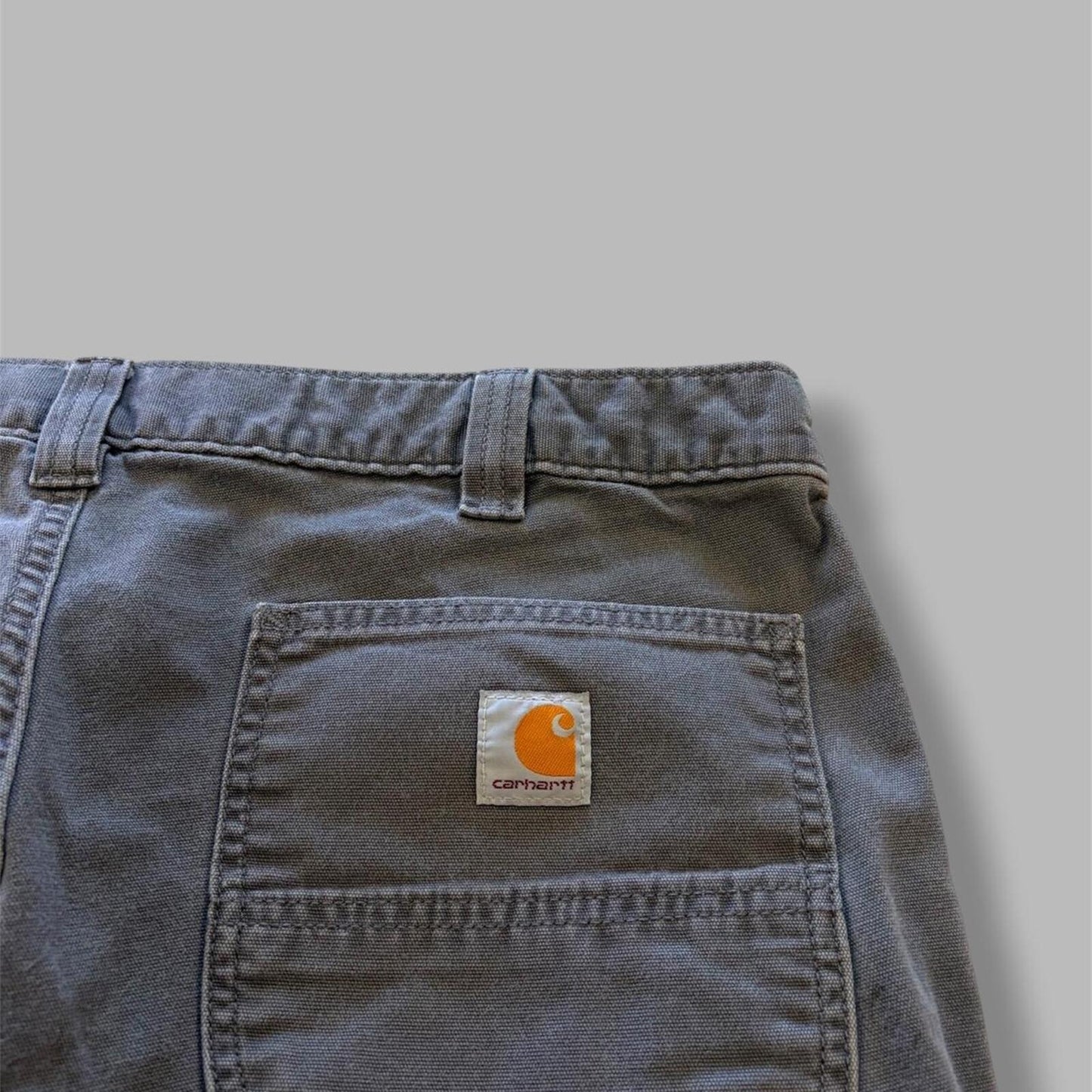 Grey Carhartt Carpenter Pants - 36