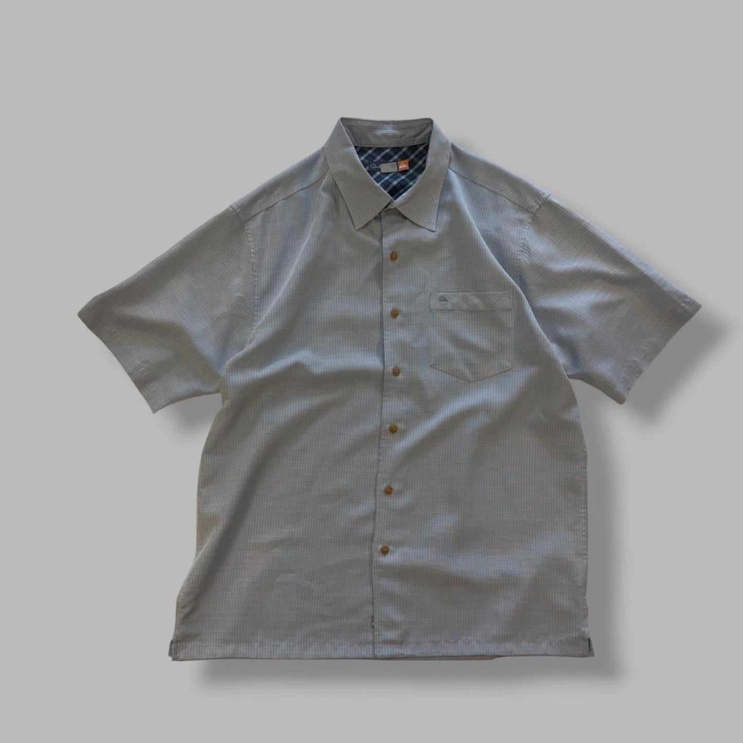 Y2K Quicksilver button up - L