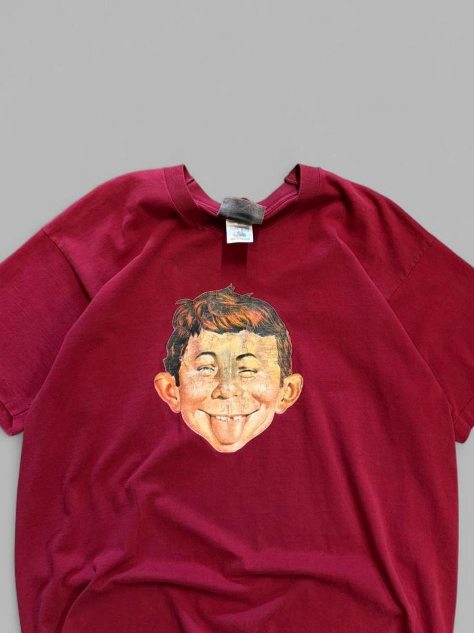 Vintage 90s Mad Magazine Alfred E Neuman Tee - XL