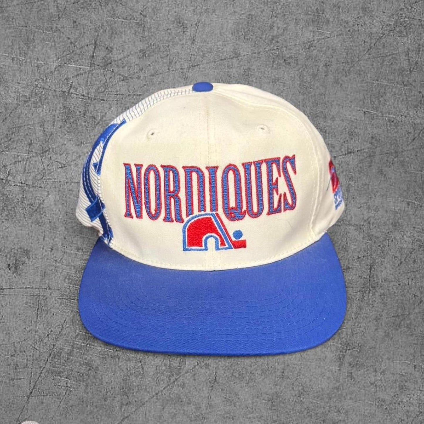 Deadstock Nordiques NHL Centre Ice Script Hat