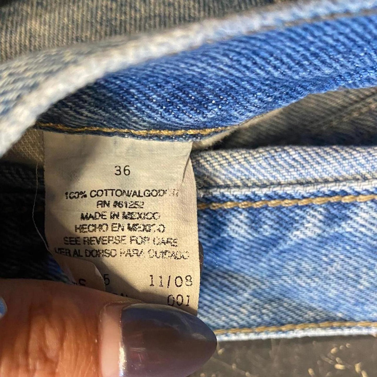 Vintage 90s Arizona Light Wash Jorts - 36