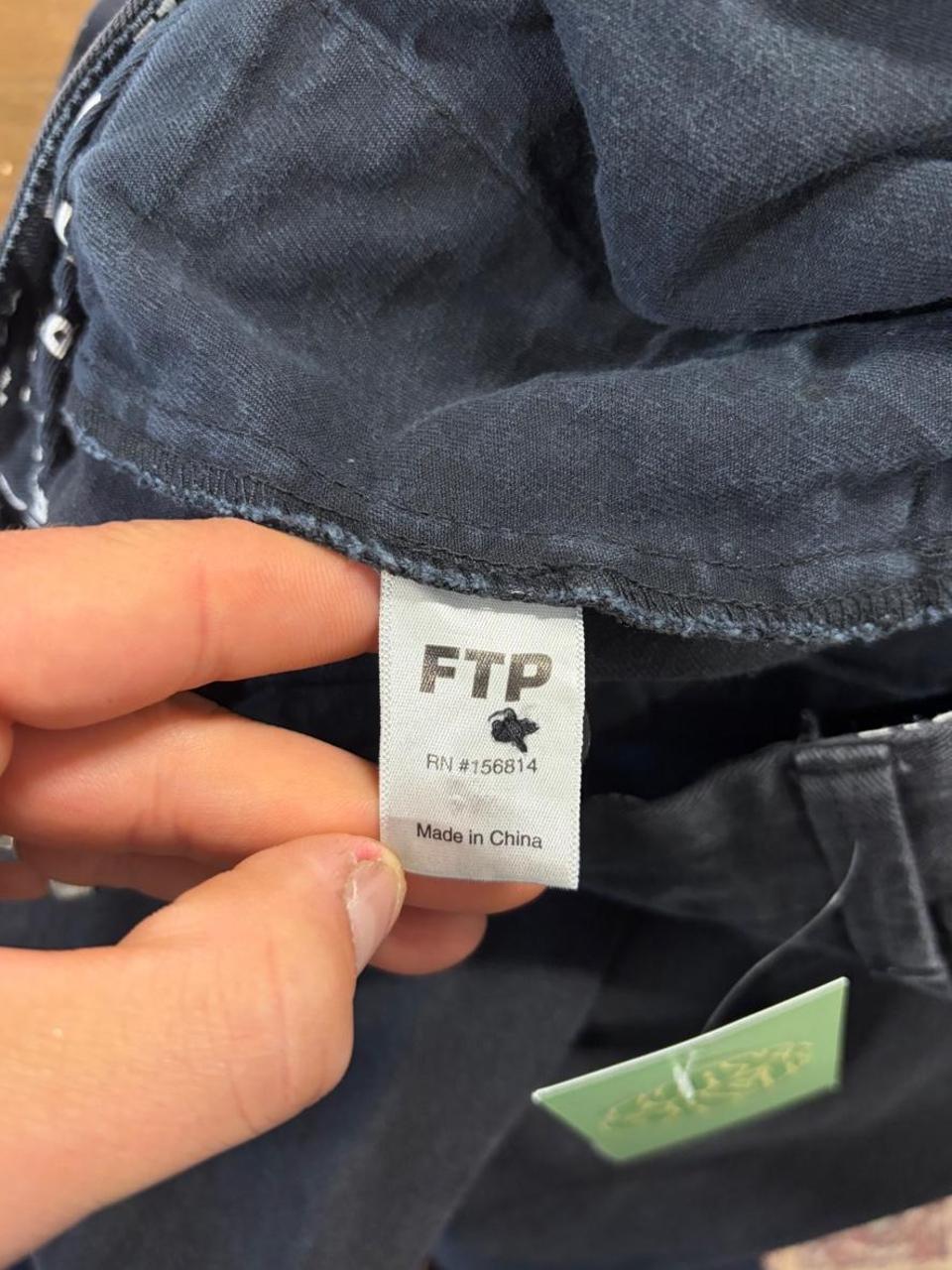Black FTP Pants - 34