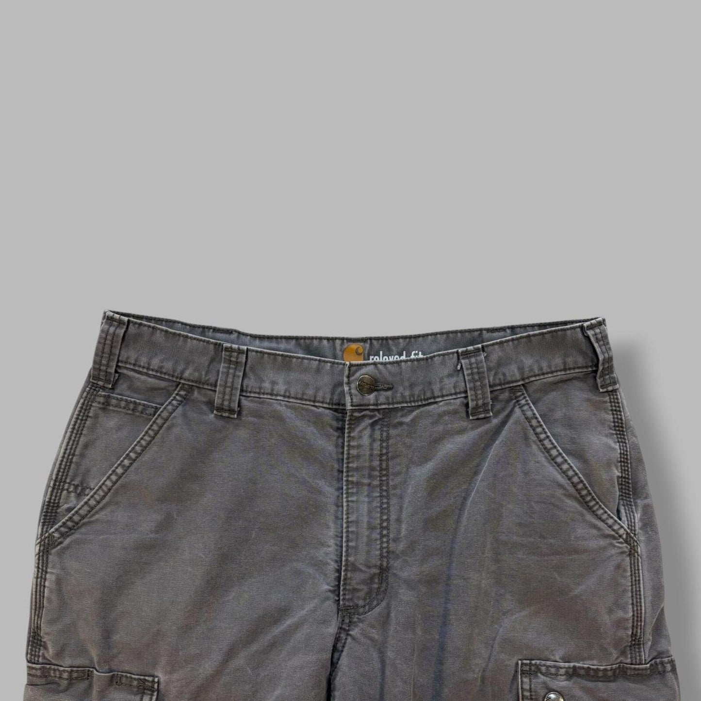 Grey Carhartt Cargos - 34