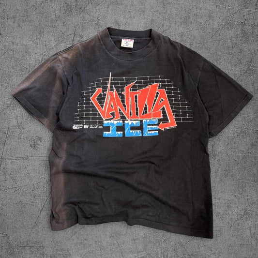 Vintage 1990 Vanilla Ice Rap Tee - XL