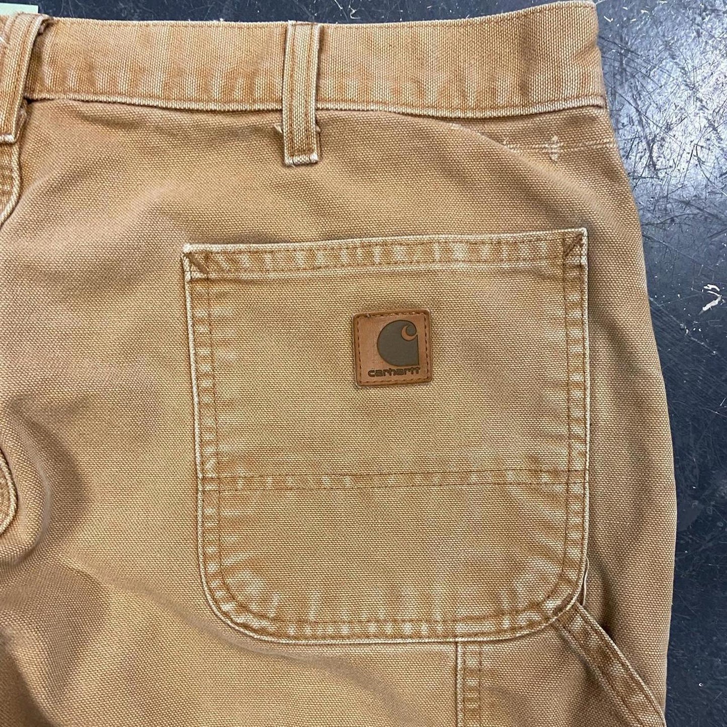 Tan Carhartt Dungarees - 38