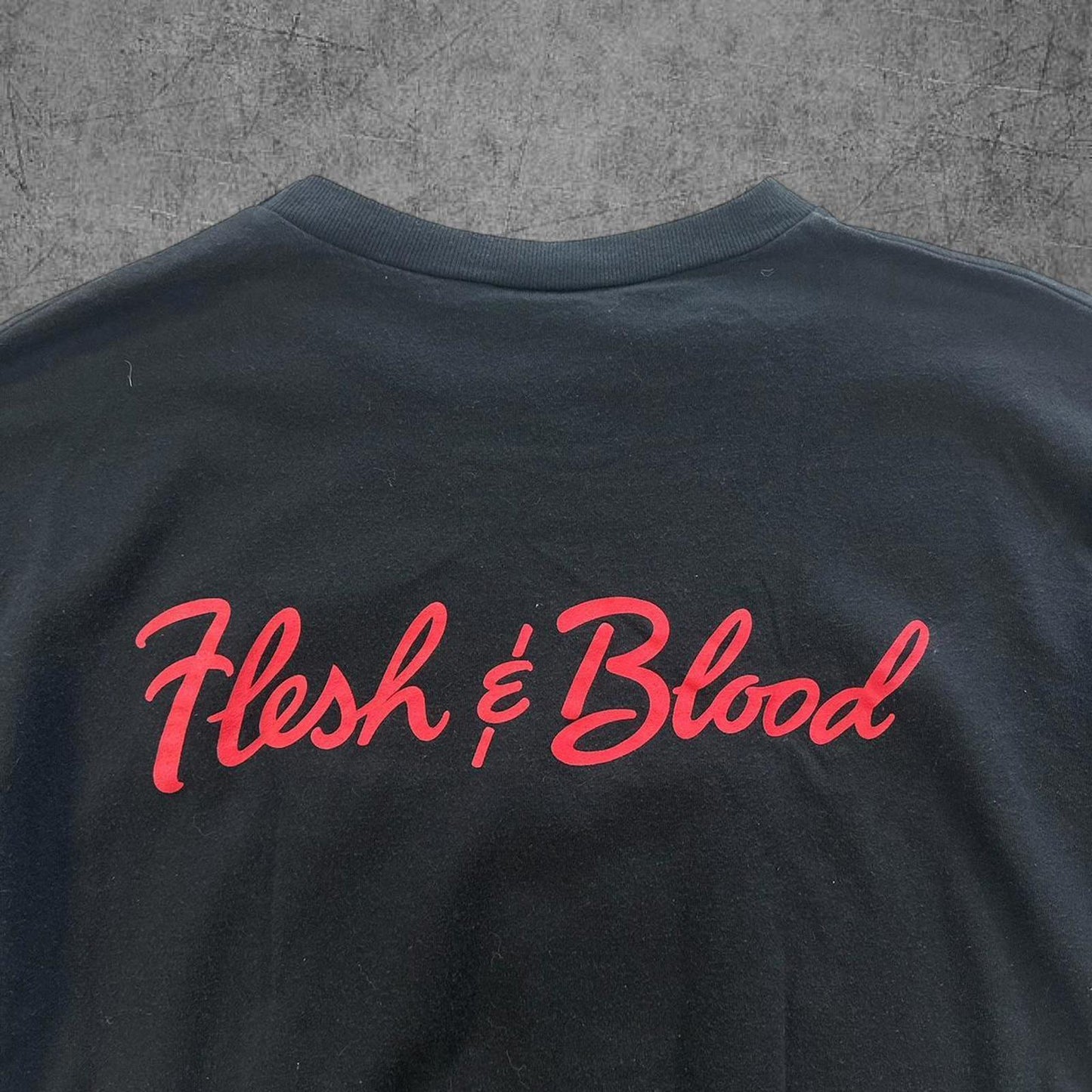Vintage 90s Poison Flesh & Blood Tee - L