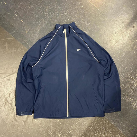 Y2K Blue Nike Track Jacket - L