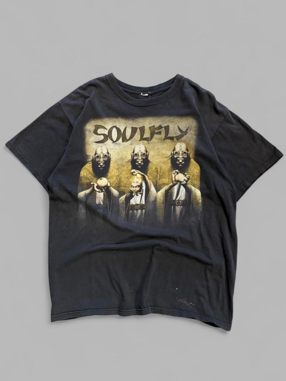 2010 Soulfly Omen Metal Tour Tee - L