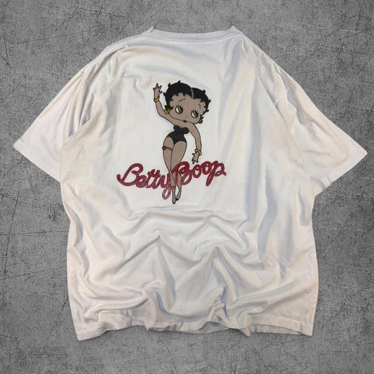 Vintage 90s Betty Boop Bootleg Tee - XL