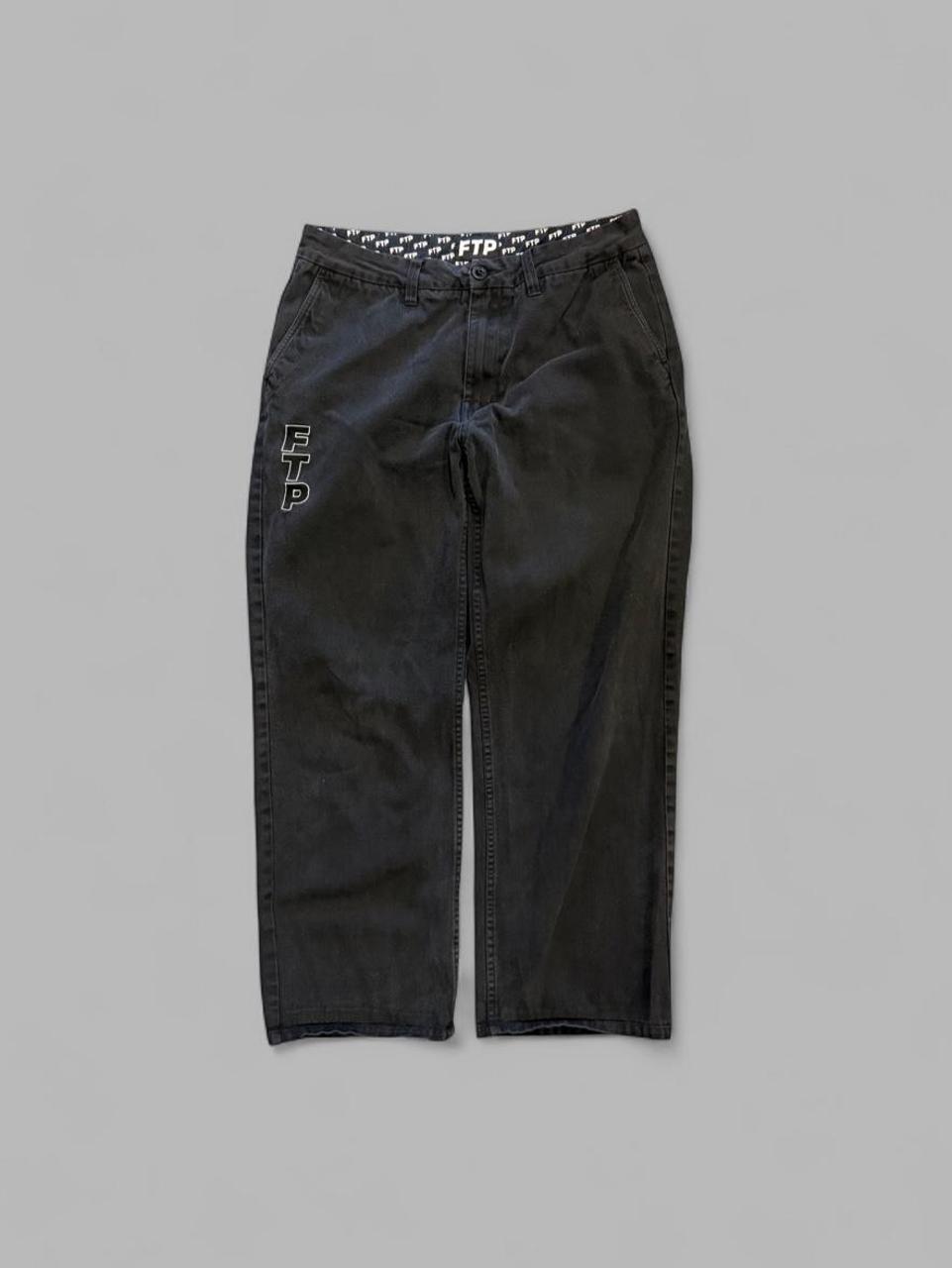 Black FTP Pants - 34