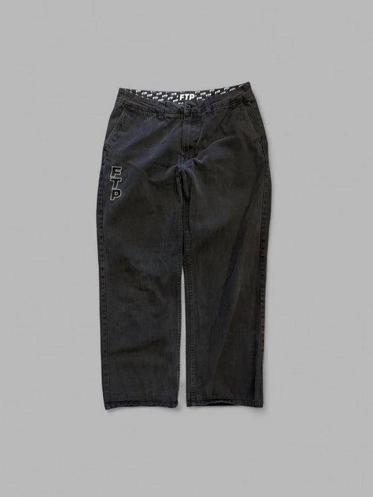 Black FTP Pants - 34