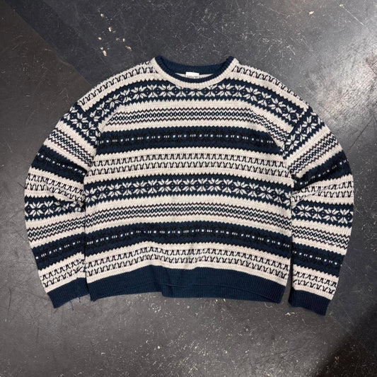 90s Jordache Grandpa Knit - XL
