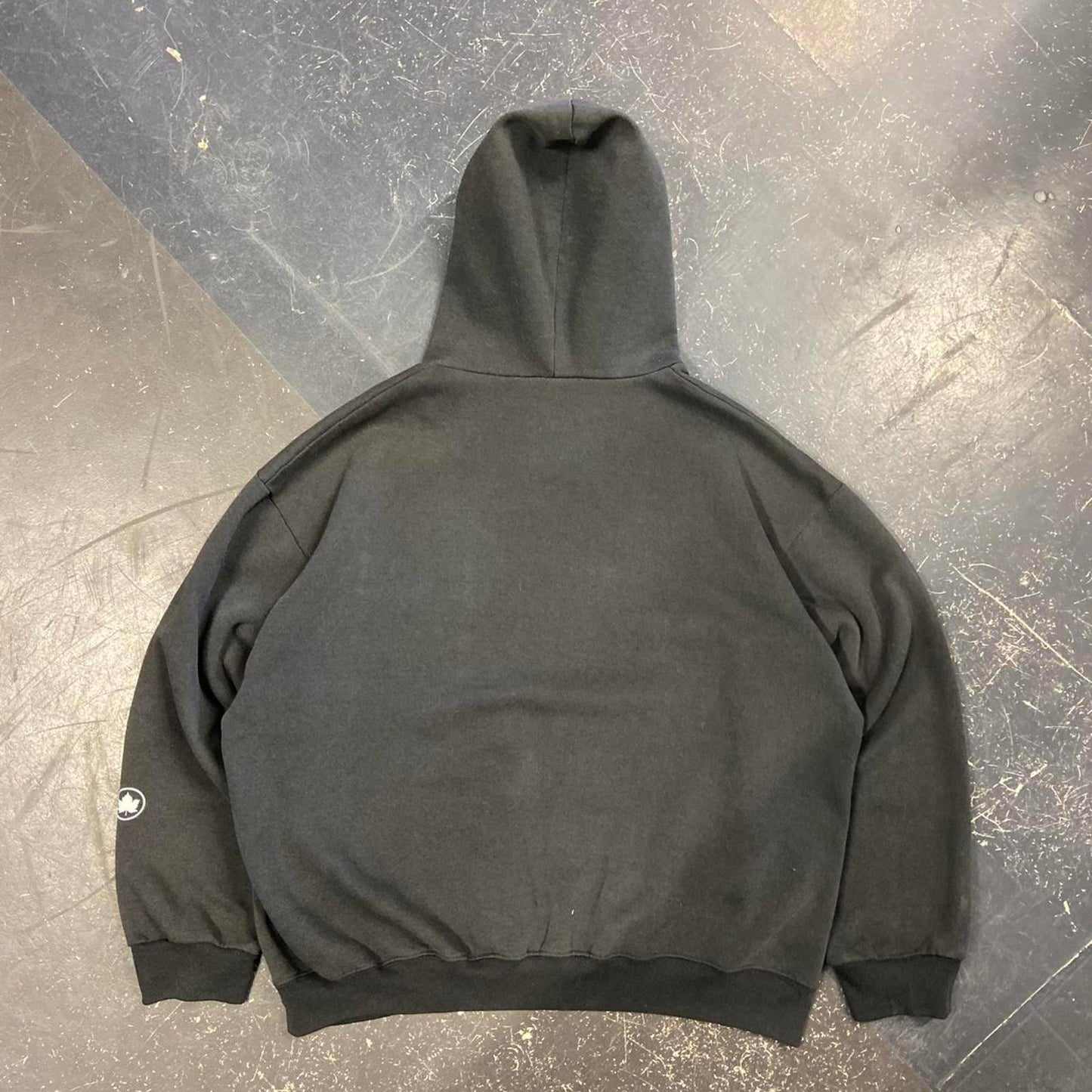 Vintage 90s Maple Skate Faded Boxy Hoodie - XL