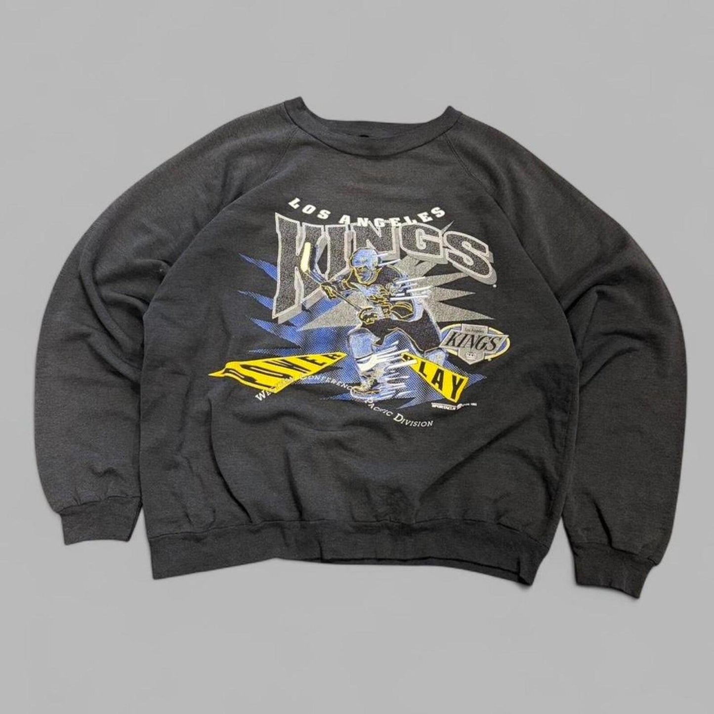 Vintage 1993 Los Angeles King NHL Crewneck - L