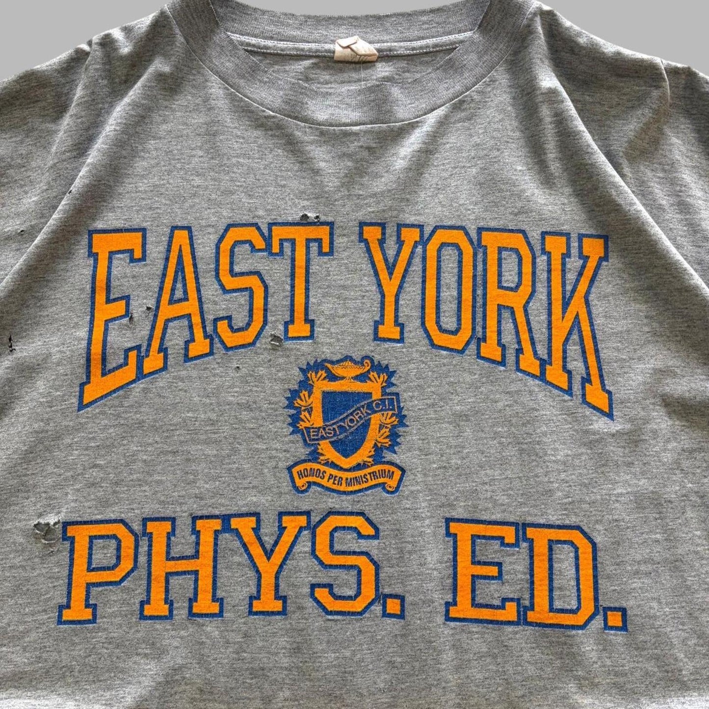 90s Distressed Starter East York PHYS.ED. Tee - XL