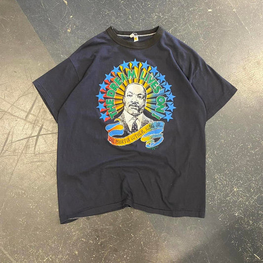 Vintage 1970s Martin Luther King Jr Tee - XL